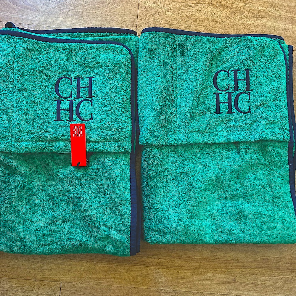 New Carolina Herrera Beach Towel     Brand new!! One still has the tag on it